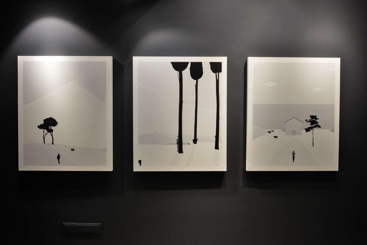 Serdar Acar’ın “Günler” sergisi Tayyare Kültür Merkezi’nde açıldı 1